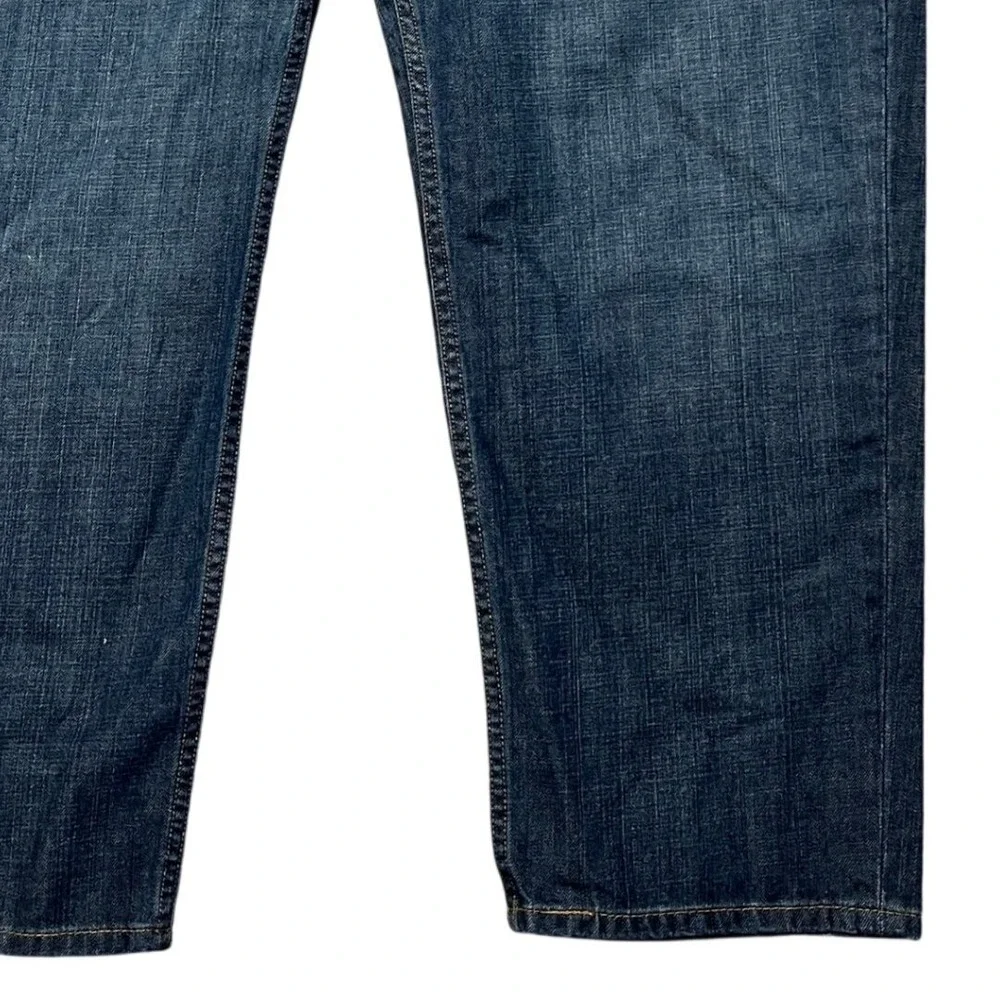 Levi's 550 Jeans Men 44x29 Dark Wash 5-Pocket Straight Leg Relaxed Fit Denim EUC